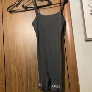 Lucky label spaghetti strap romper size large